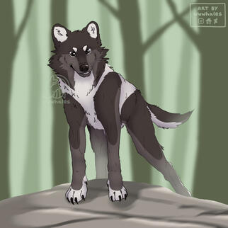 lined full body + shading + simple bg